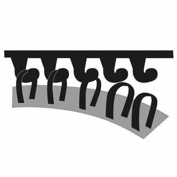 Bosch 2609256A29 slibeskive 5 stykke(r) slibende tilbehør (2609256A29)