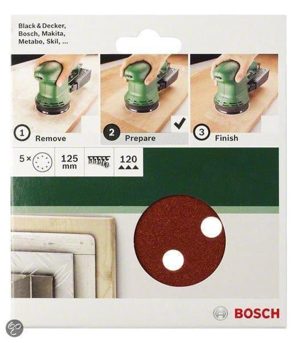 Bosch 2609256A29 slibeskive 5 stykke(r) slibende tilbehør (2609256A29)