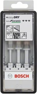 Miniatyrbillede 2 af 3: Bosch Best for Ceramic Easy Dry - Diamantboresæt - til fliser, keramik, gulvfliser, fint stentøj, bløde vægfliser - 3 stykker - 6 mm, 8 mm, 10 mm - 13