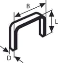 Pikkukuva 3 / 3: Bosch hieno lankapidike tyyppi 53, 11,4 x 0,74 x 8 mm, 5000 kpl 5000 kpl 2609200210 (2609200210)