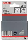 Miniatyrbillede 4 af 4: Bosch fintrådsklemme type 59, 10,6 x 0,72 x 6 mm, 1000 styk 1000 styk 2609200239 (2609200239)