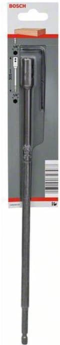 Miniatyrbild 2 av 4: Bosch plattfräsborrförlängning total längd 305 mm 2608595423 1/4" (6,3 mm) 1 st (2608595423)