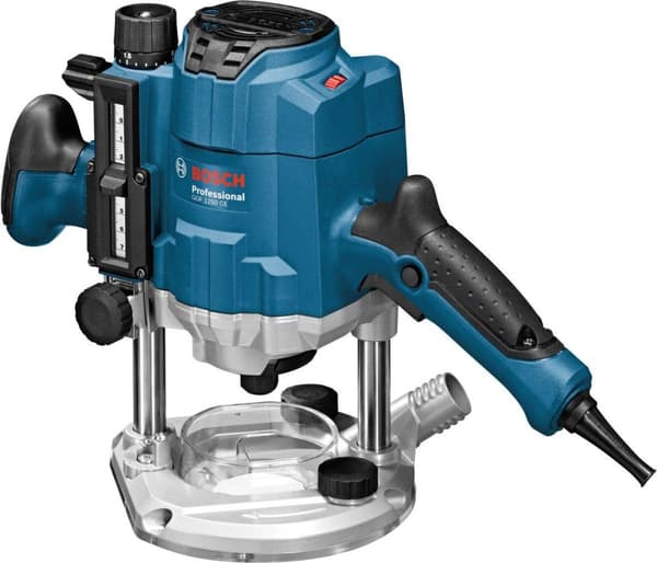 Bosch GOF 1250 CE Professional - överfräs - 1250 W - hylsa 8 mm
