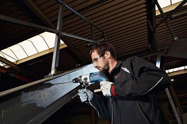 Bosch GBM 13-2 RE Professional - Poraus - 750 W - 2 nopeutta - Istukan avain 13 mm - 39,5 N m