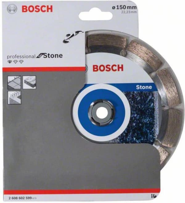 Bosch Professional til Sten - diamantskæreskive - til sten - 150 mm