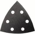 Miniatyrbillede 4 af 4: Bosch delta sandpapir med velcro, perforeret korn 100 bredde på tværs af hjørner 93 mm Best for Stone 2608605193 5 stk (2608605193)