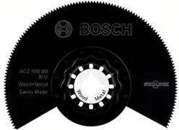 Bosch Starlock ACZ 100 BB Træ og metal - segmentsavklinge - til træ, metal, nåletræ, hårdttræ, fineret træ - 100 mm