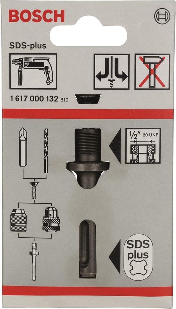 Bosch - borrchuckadapter - SDS-plus