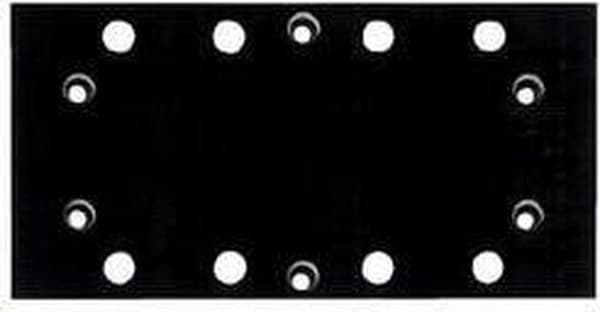 Bosch - slibepude - 93mm x 185mm