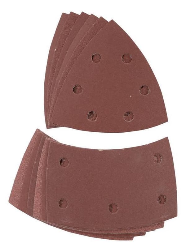 KWB slibeskive 100 x 62, 93 mm - Korn 120 - Velcrobeslag - 496112 - 5 stk.