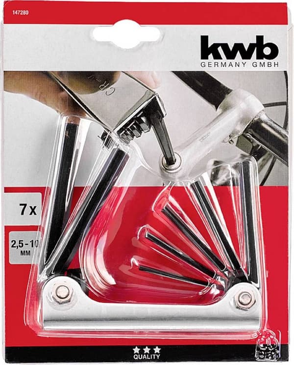 kwb insexnyckel 7-delad