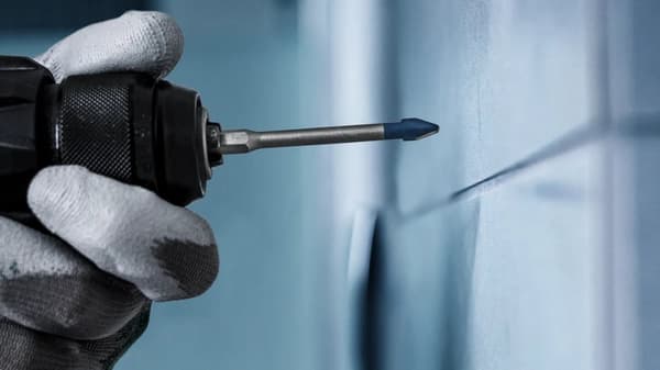 Bosch Expert HEX-9 HardCeramic - boremaskine - til bløde fliser, hårde fliser - 5 mm - længde: 90 mm