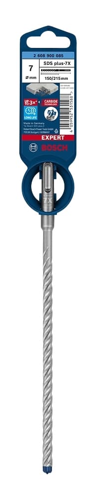 Bosch Expert SDS-plus-7X - pora - vasaran sisäosa - 7 mm - SDS-plus - pituus: 215 mm