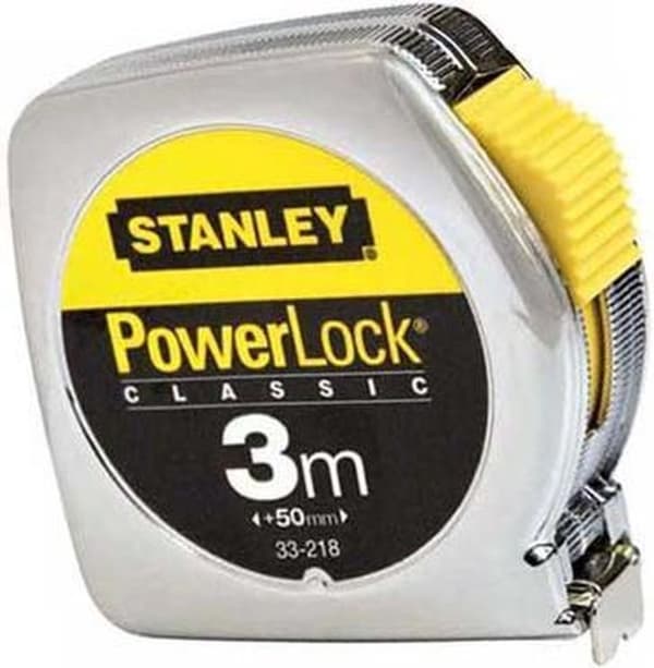 Stanley 0-33-218 PowerLock Classic målebånd - 3 m x 12,7 mm