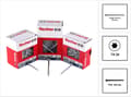 Pikkukuva 4 / 6: Fischer 670385 lastulevyruuvi Power-Fast II 5,0 x 90 TX20 - uppokanta - osittainen kierre - sinisinkitty (200 kpl)