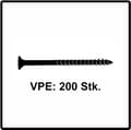 Pikkukuva 5 / 6: Fischer 670385 lastulevyruuvi Power-Fast II 5,0 x 90 TX20 - uppokanta - osittainen kierre - sinisinkitty (200 kpl)