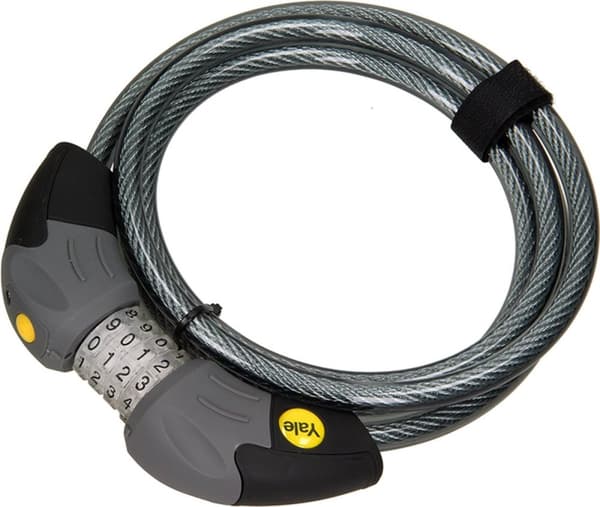 Yale Kabellås med kombinationslås Ø10 mm, længde 180 cm