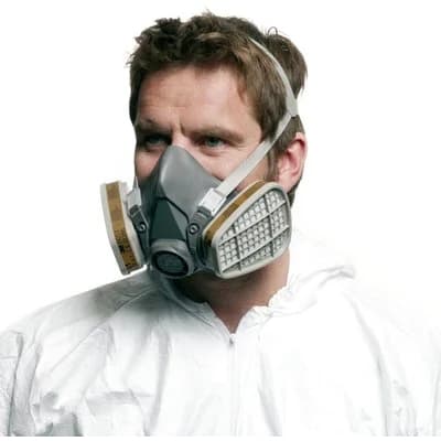 3M andningsskydd halvmask 6300 storlek L (7000146849)