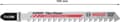 Miniatyrbild 2 av 4: Bosch tillbehör 2608901710 EXPERT “FIBER PLASTER” T141 HM BLAD 2 stycken