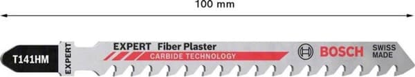 Bosch tillbehör 2608901710 EXPERT “FIBER PLASTER” T141 HM BLAD 2 stycken