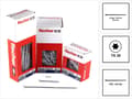 Miniatyrbillede 6 af 6: Fischer 670464 spånpladeskrue Power-Fast II 6,0 x 160 TX30 - undersænket hoved - delgevind - blå zinkbelagt (100 stk)