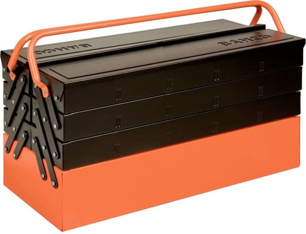 Bahco 1497MBF750 Työkalulaatikko (tyhjä) Metalli Musta/oranssi
