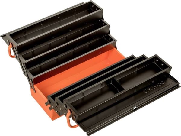 Bahco 1497MBF750 Työkalulaatikko (tyhjä) Metalli Musta/oranssi