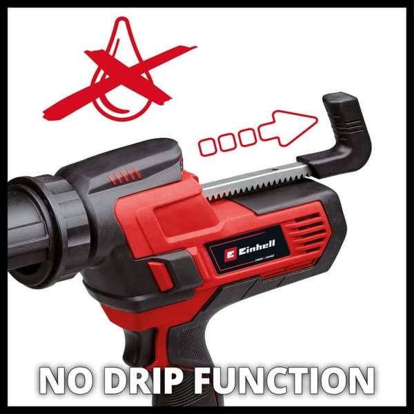 Einhell batteri fugepistol TE-SG 18/10 Li Solo Power X-Change (18 V - til 310 ml patroner - maks. 2000 N - justerbar hastighed - uden batteri)