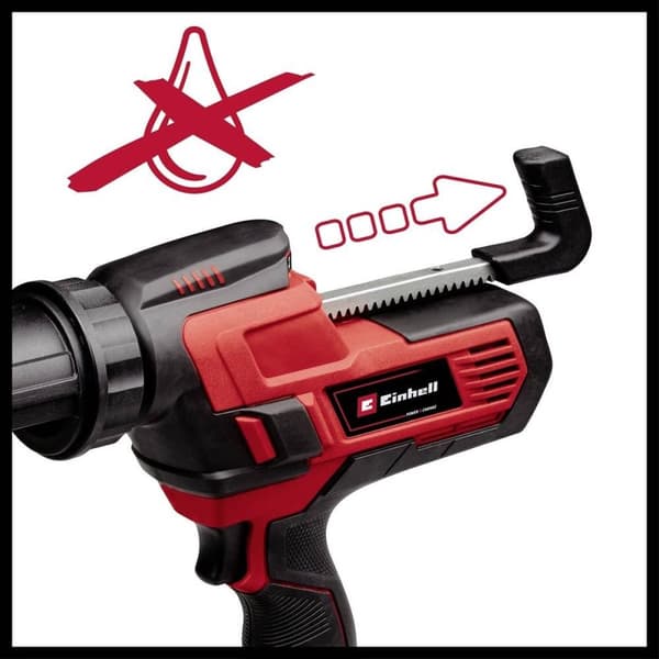 Einhell batteri fugepistol TE-SG 18/10 Li Solo Power X-Change (18 V - til 310 ml patroner - maks. 2000 N - justerbar hastighed - uden batteri)