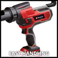 Miniatyrbillede 11 af 11: Einhell batteri fugepistol TE-SG 18/10 Li Solo Power X-Change (18 V - til 310 ml patroner - maks. 2000 N - justerbar hastighed - uden batteri)