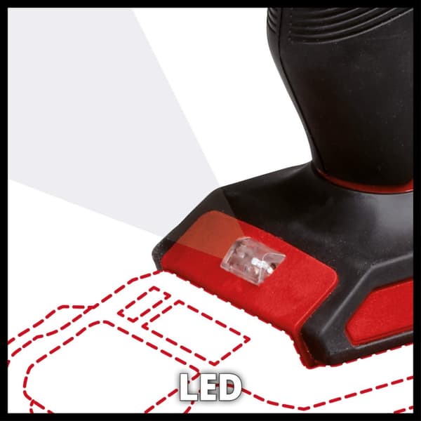 Einhell batteri fugepistol TE-SG 18/10 Li Solo Power X-Change (18 V - til 310 ml patroner - maks. 2000 N - justerbar hastighed - uden batteri)