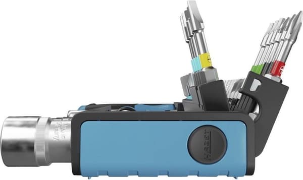 Hazet SmartHolder 2300SH-1 Bit sæt 39-delt flad, Phillips, Phillips, Pozidriv, unbrakon, indre-Torx, fatning (sekskant)