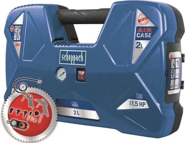 Scheppach Air Case kompressor 2L 5906118901