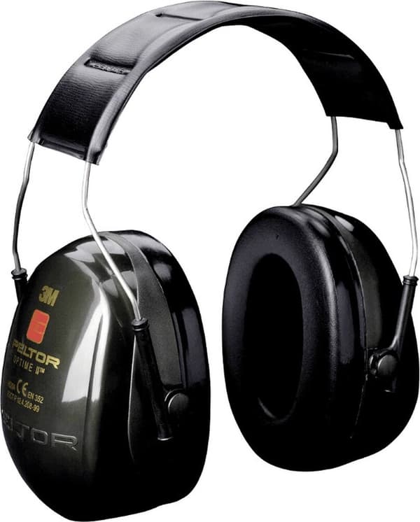 3M Peltor Optime II H520F hopfällbar öronkåpa grön