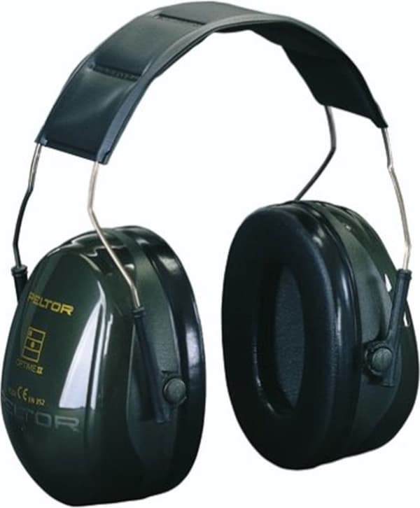 3M Peltor Optime II H520F hopfällbar öronkåpa grön