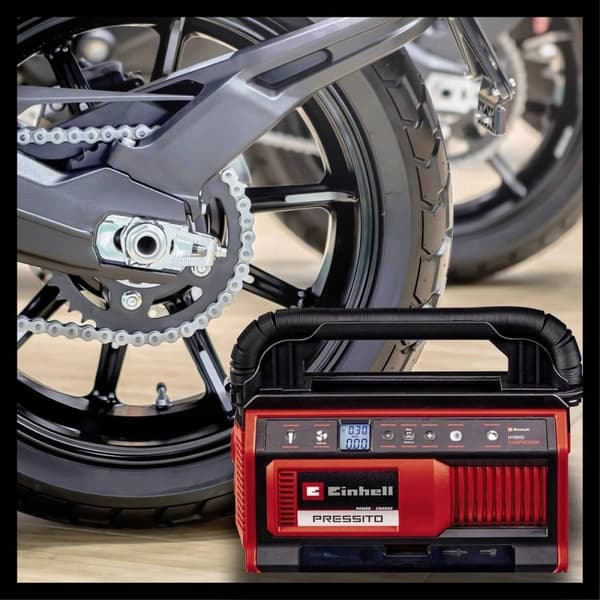 Einhell PRESSITO 18/25 Power X-Change Batterikompressor 11 bar Digital display