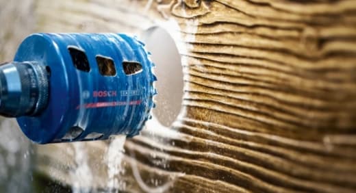 Bosch Expert Tough Material - hulsav - til plast, mursten, bløde fliser, rustfri stålplader, træ med metal - 65 mm