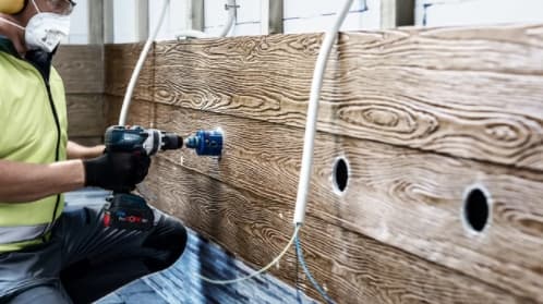 Bosch Expert Tough Material - hulsav - til plast, mursten, bløde fliser, rustfri stålplader, træ med metal - 65 mm