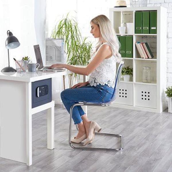 Yale-kassakaappi - Yhdistelmälukko - Suurin turvallisuus Yksityinen tallelokero - SKG 2 - 250 x 350 x 300 mm - Antrasiitti