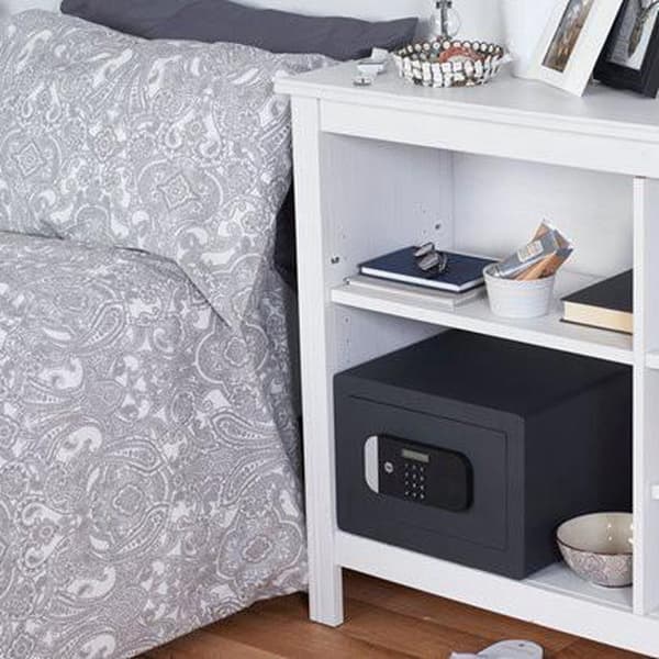 Yale-kassakaappi - Yhdistelmälukko - Suurin turvallisuus Yksityinen tallelokero - SKG 2 - 250 x 350 x 300 mm - Antrasiitti