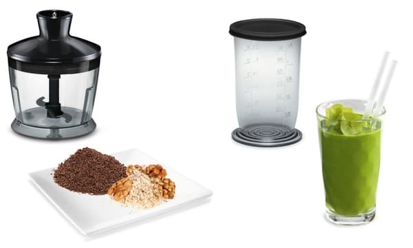 Bosch MSM2620B Blender Bordblender 600 W Sort - Gennemsigtig (MSM2620B)