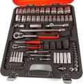 Miniatyrbild 5 av 7: Bahco Hylsnyckelset 106 delar - 1/4'' och 1/2''