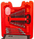 Miniatyrbild 6 av 7: Bahco Hylsnyckelset 106 delar - 1/4'' och 1/2''