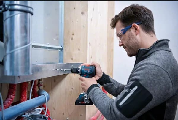 Bosch GSR 18V-90 C PROFESSIONAL - borr-/skruvmejsel - batteri - 2 hastigheter - borrchucknyckel 13 mm - 64 N m - utan batteri - 18 V
