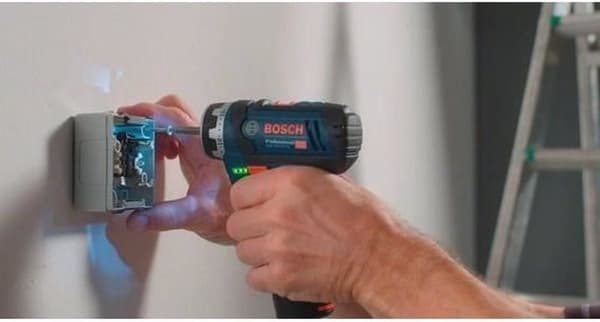 Bosch Professional MP GSR 12V-15 FC 06019F6006 Akku bore-/skruemaskine 12 V Li-ion Inkl. 2 batterier, inkl. oplader, inkl. Kuffert