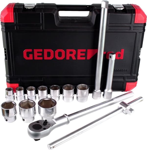 Gedore RED R78004014 3300011 Topnøglesæt 14 dele