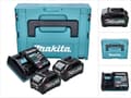 Miniatyrbillede 8 af 8: Makita batteristartersæt XGT DC40RA 2xBL4040 - 191J97-1