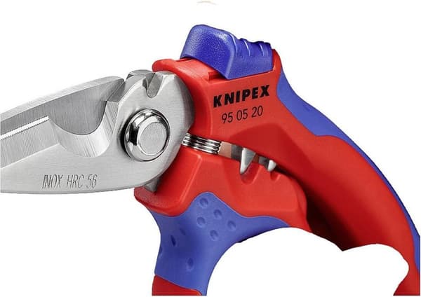 Knipex Kulmaiset sähköasentajat monikomponenttiholkeilla, lasikuituvahvistettu 160 mm 95 05 20 SB