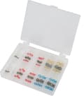 Miniatyrbillede 2 af 4: KS Tools 970.0720 Sortiment af kabelsko 0,25 mm² - 6 mm² Hvid, Rød, Blå, Gul 30 dele