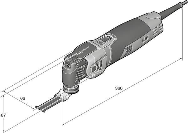 Fein Multimaster MM 700 Max Top Multitool i L-Boxx - 72296864000